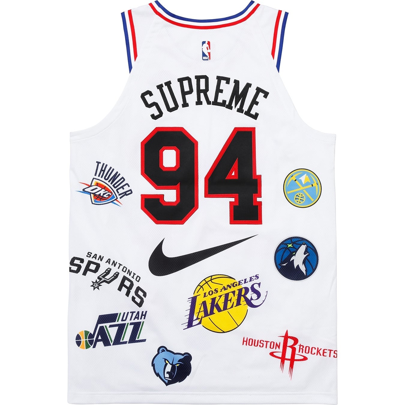 Supreme®/Nike®/NBA Teams Authentic Jersey view 5